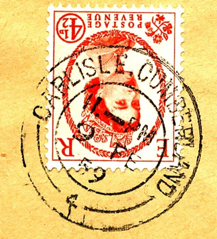Postmark of Carlisle Cumberland 1959